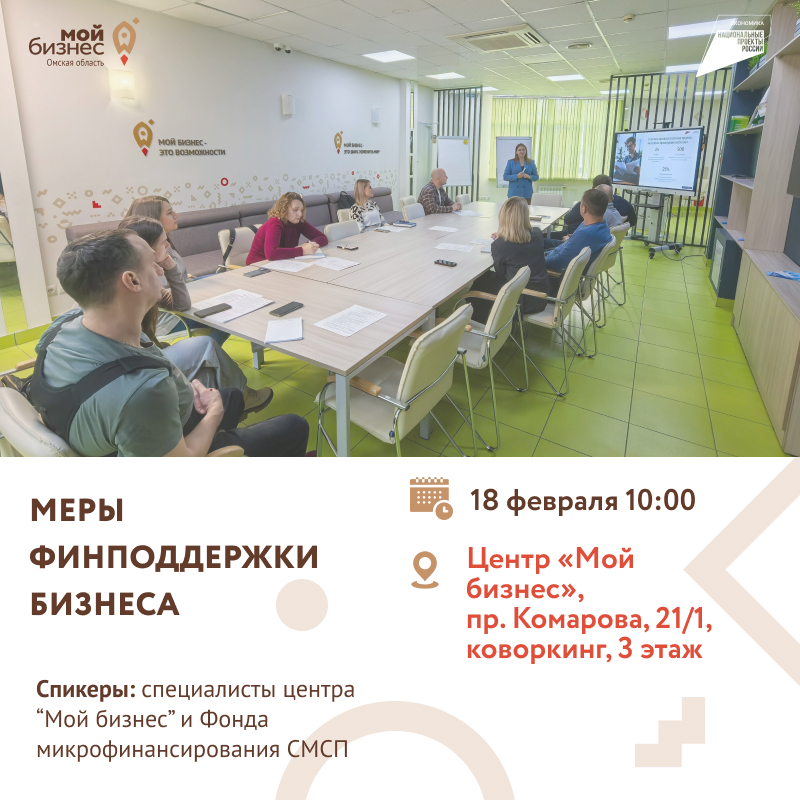 Меры финансовой господдержки бизнеса