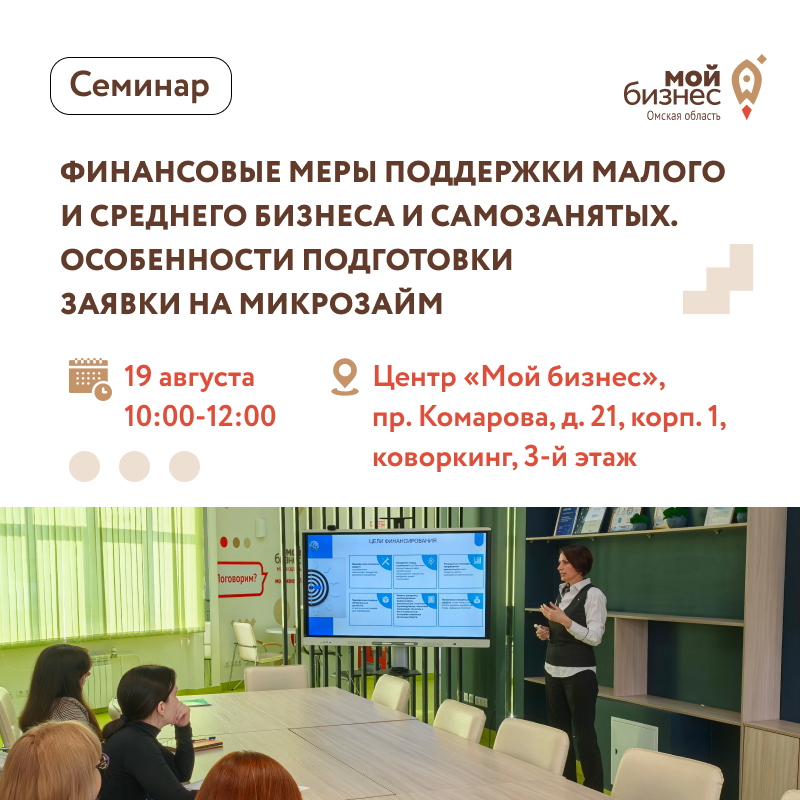 Меры финансовой господдержки бизнеса